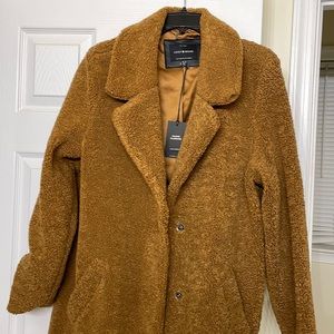 Women’s Brown Teddy Coat